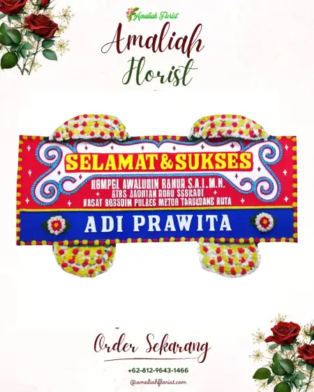 Papan Bunga Ucapan Selamat Anak Ratu Aji